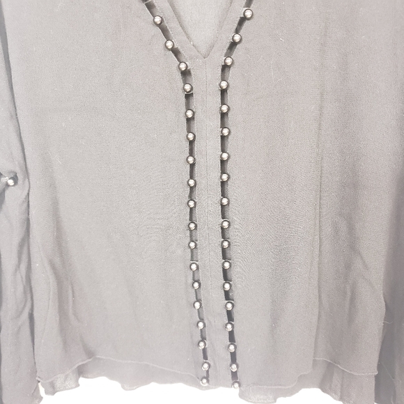 Jonathan Simkhai bell sleeve blouse - Picture 5 of 8